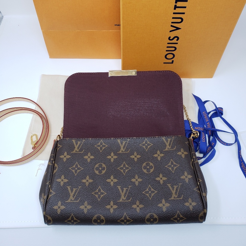 Brand New Louis Vuitton Favorite MM Clutch Bag - Picture 6 of 8